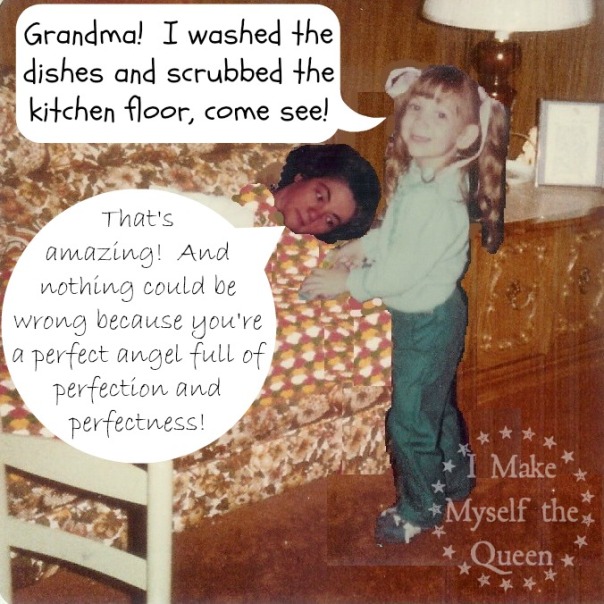 The time I scrubbed the kitchen floor